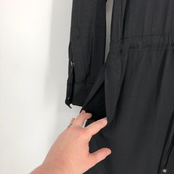 LOU & GREY Drawstring Shirt Dress - Picture 6 of 8